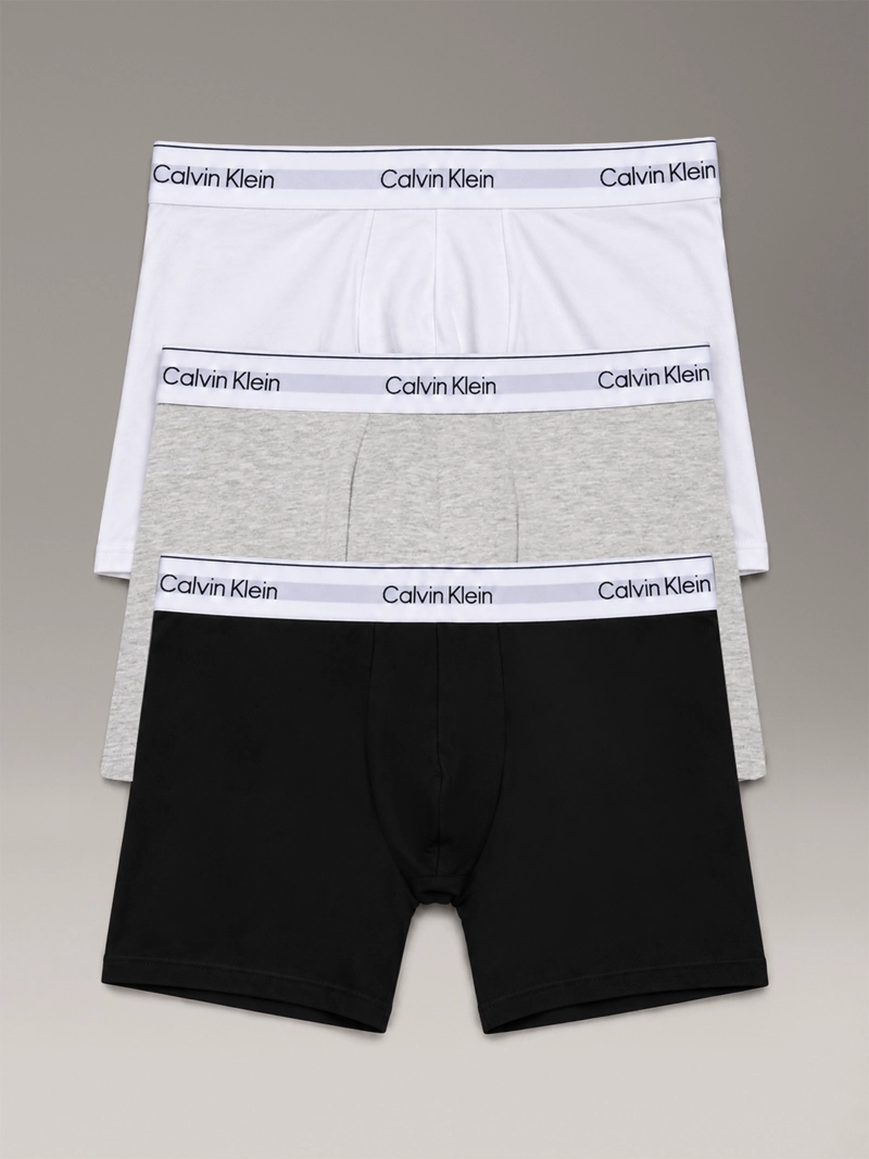 PACK 3 BOXERS BRIEF ICON COTTON STRETCH - 1