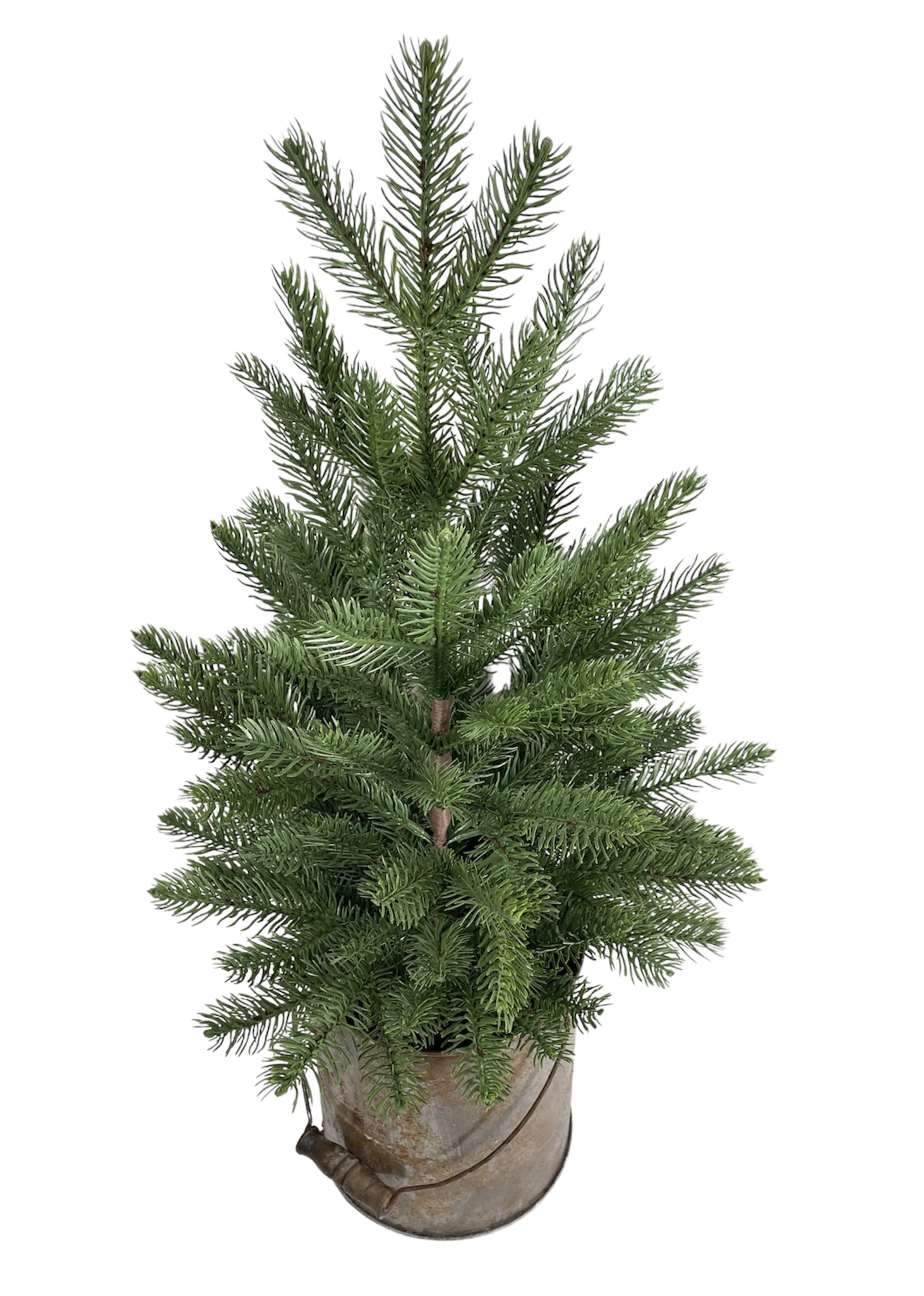 Ripley - PINO COREL NAVIDEÑO CON MACETERO METÁLICO 60CM 2023
