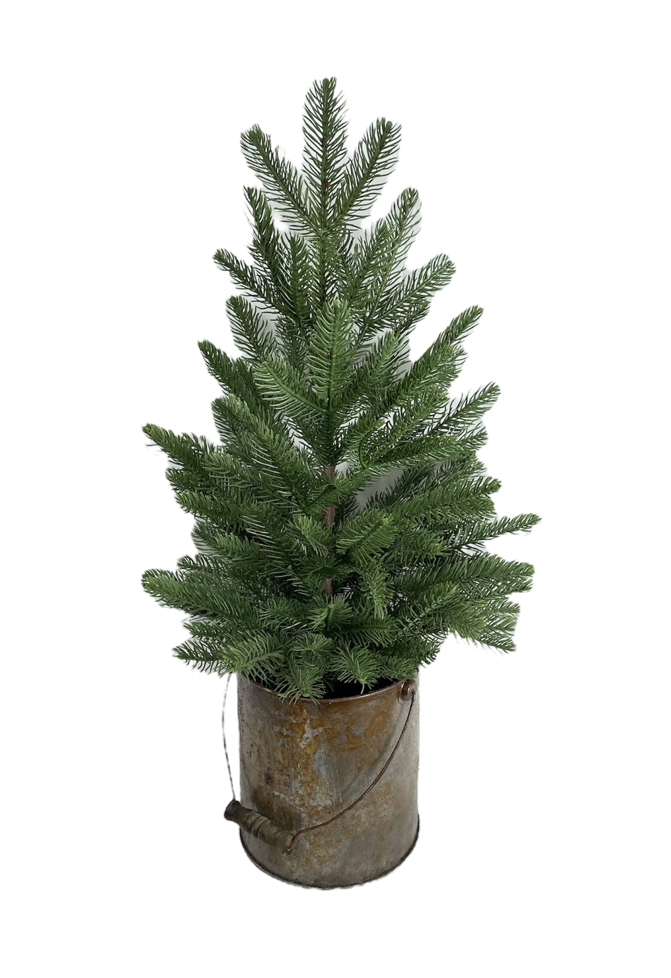 Ripley - PINO COREL NAVIDEÑO CON MACETERO METÁLICO 60CM 2023