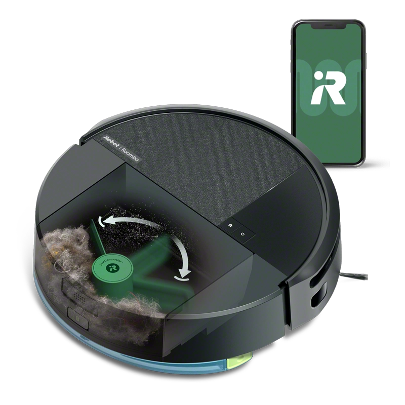 ROOMBA COMBO 205 DUSTCOMPACTOR ASPIRADORA Y TRAPEADORA ROBOT 2 EN 1 IROBOT - 1