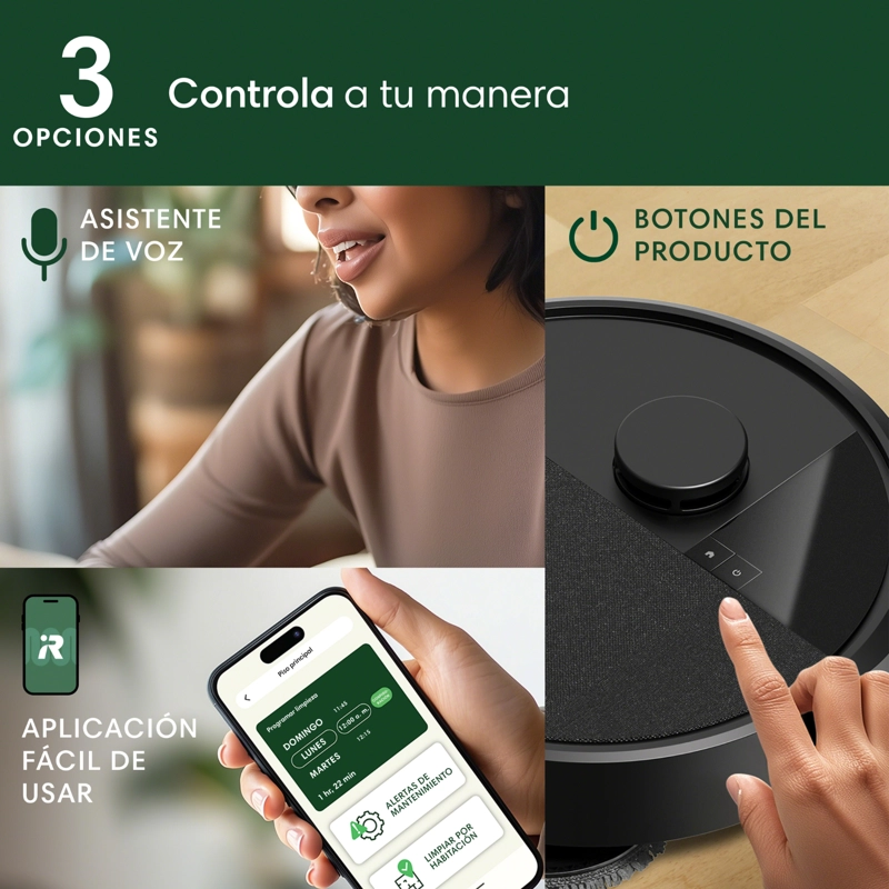 ROOMBA COMBO 405 PLUS CON BASE AUTOWASH ASPIRADORA Y TRAPEADORA ROBOT 2 EN 1 WIFI - 13