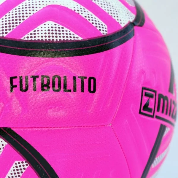 BALON FUTBOLITO FUN N° 4 COLOR ROSADO MARCA MIZAN - 2