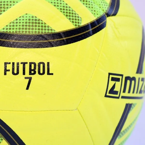 BALON FUTBOL JUVENIL N°4 COLOR BLANCO AZUL MARCA MIZAN - 3