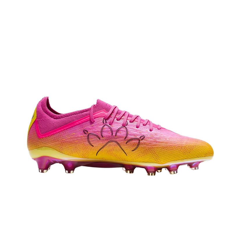 ZAPATOS DE FUTBOL MOMENTUM 2.0 MG ROSA Y AMARILLO KELME - 1