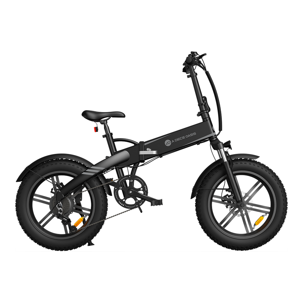 BICICLETA ELÉCTRICA PLEGABLE A DECE OASIS ADO A20FTXE NEGRO - 2