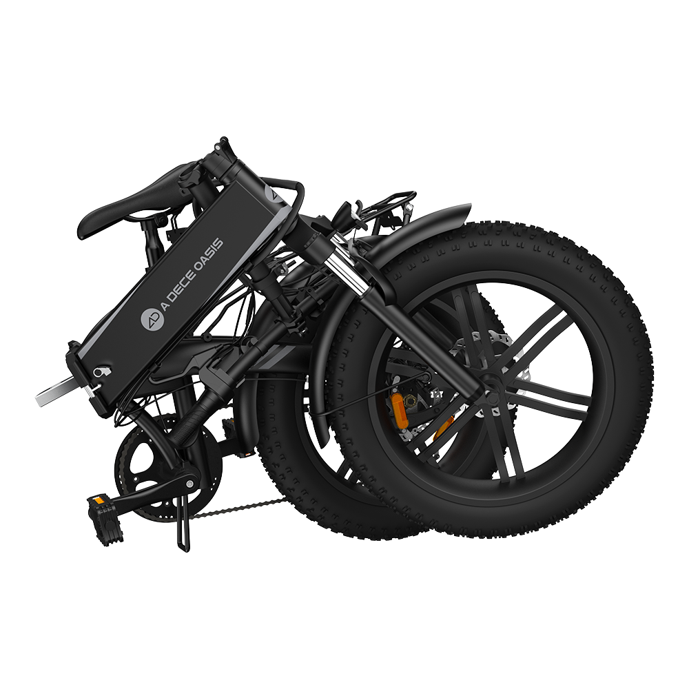 BICICLETA ELÉCTRICA PLEGABLE A DECE OASIS ADO A20FTXE NEGRO - 5