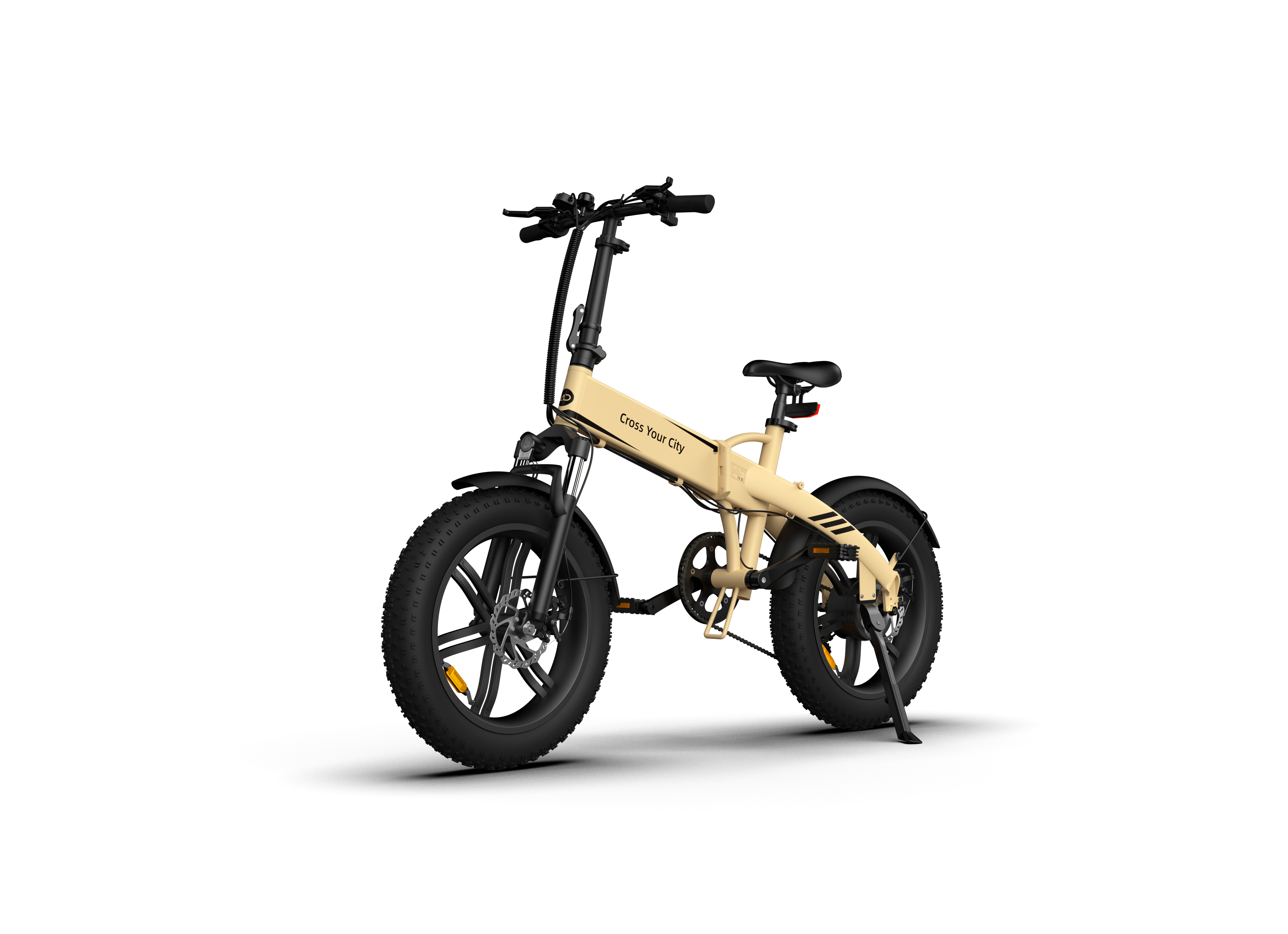 BICICLETA ELECTRICA PLEGABLE A DECE OASIS ADO A20TXE SAND