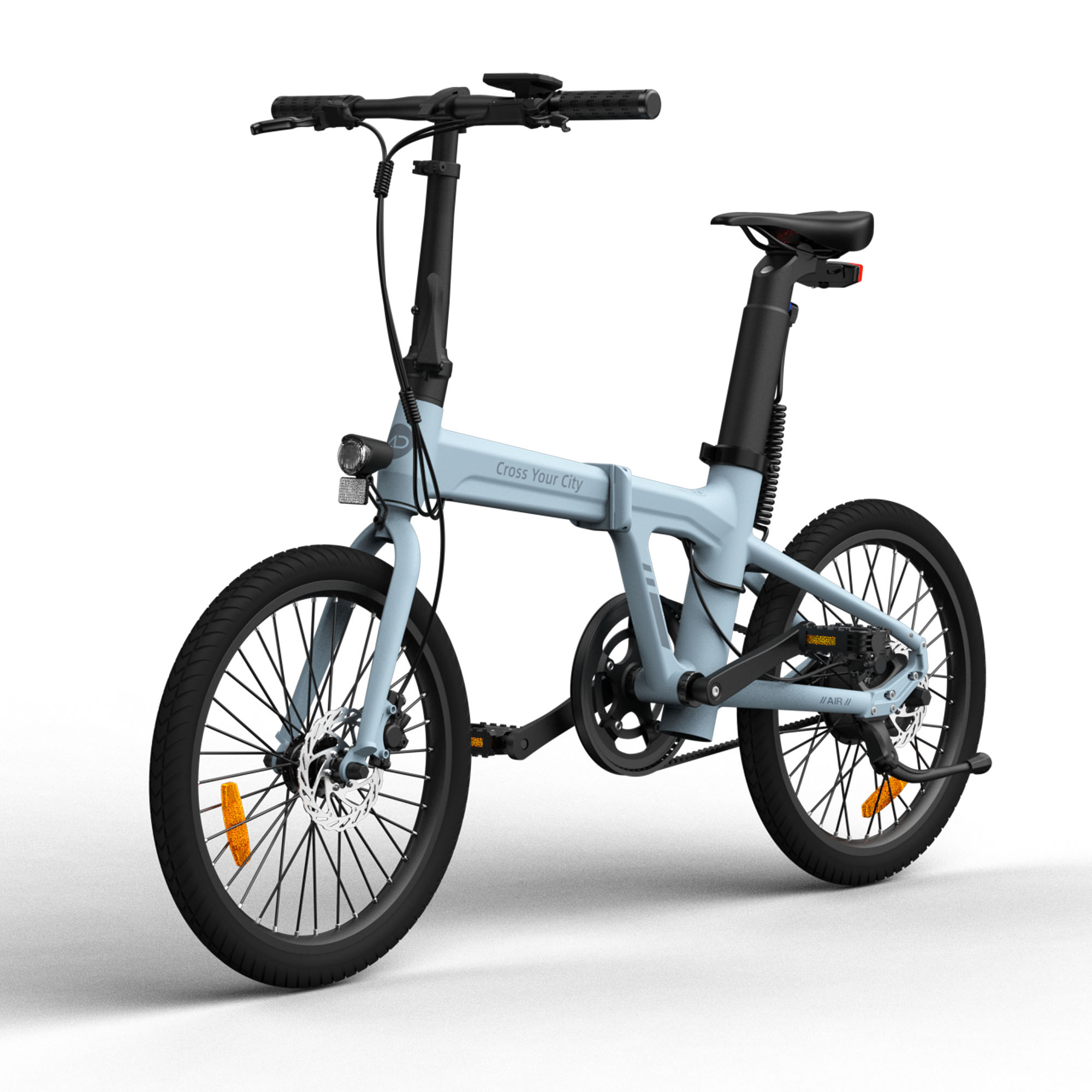 BICICLETA ELÉCTRICA ADO A20 AIR AZUL - 4