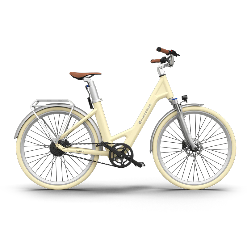 BICICLETA ELÉCTRICA A DECE OASIS ADO A28 AIR CREMA - 2