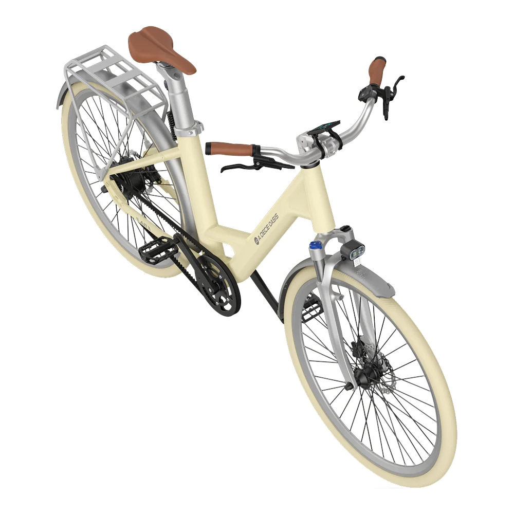 BICICLETA ELÉCTRICA A DECE OASIS ADO A28 AIR CREMA - 3