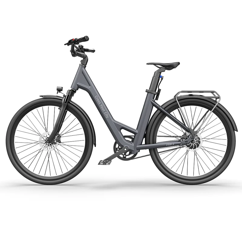 BICICLETA ELÉCTRICA A DECE OASIS ADO A28 AIR GRIS - 5