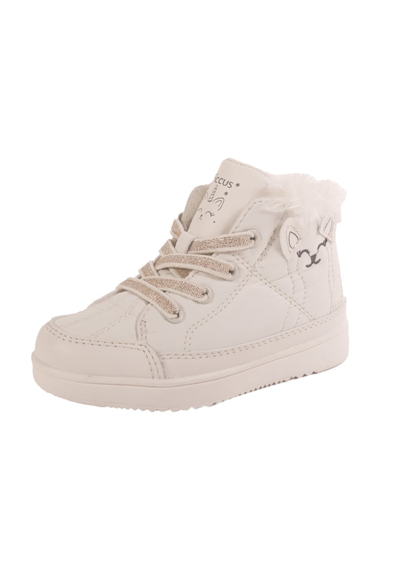 ZAPATILLAS NIÑA FICCUS CASUALES CAFÉ CAMINAR KIDS - 1