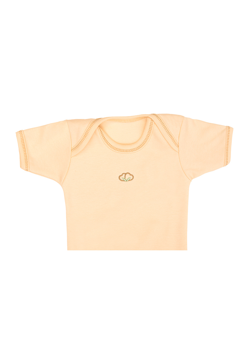 AJUAR ALGODON UNISEX BABY MINK BEIGE ORGANICO NEW BORN - 3