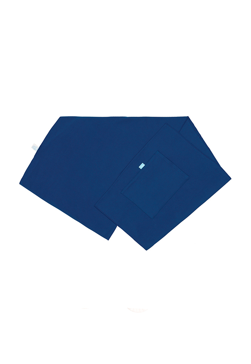 FULAR BABY WRAP PORTABEBÉ BEBÉ UNISEX AZUL 0 A 18 MESES - 3