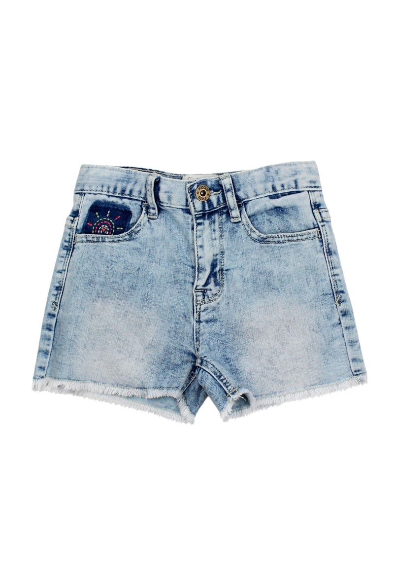 SHORT NIÑA FICCUS AZUL CRAFT KIDS - 1
