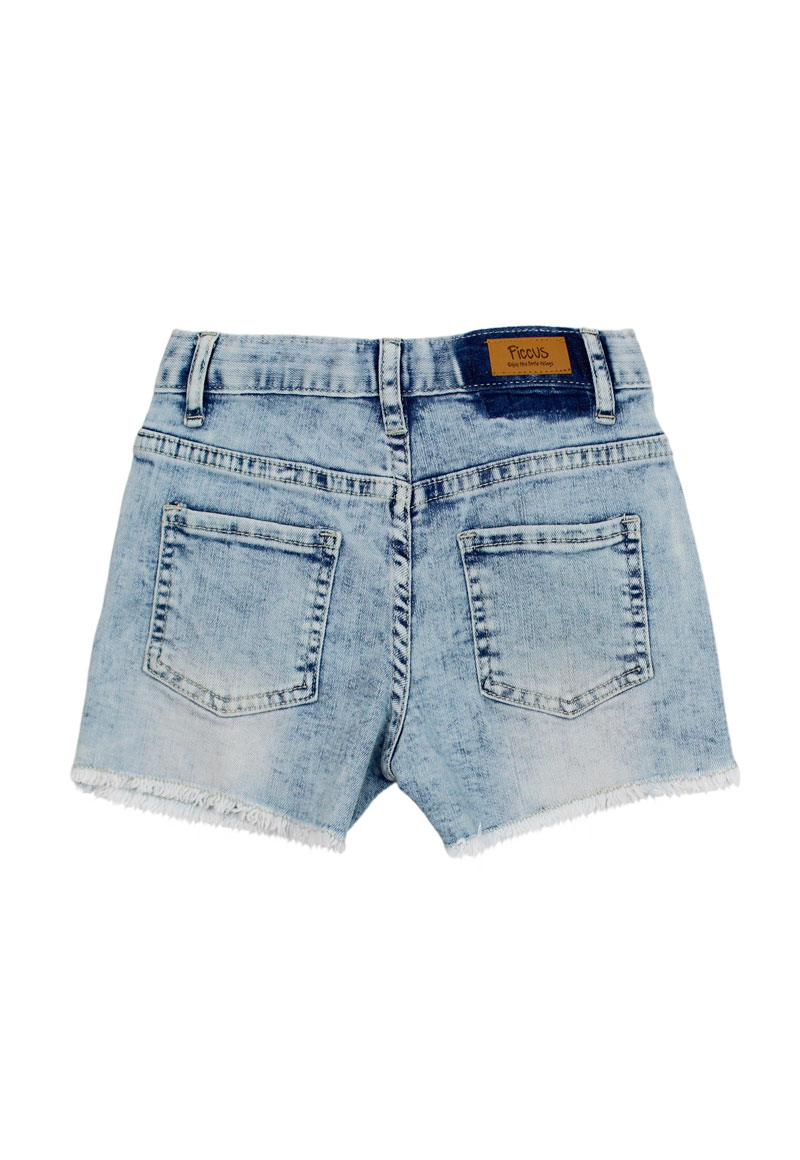 SHORT NIÑA FICCUS AZUL CRAFT KIDS - 2