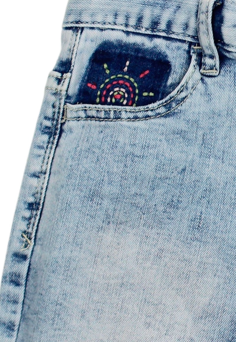 SHORT NIÑA FICCUS AZUL CRAFT KIDS - 3