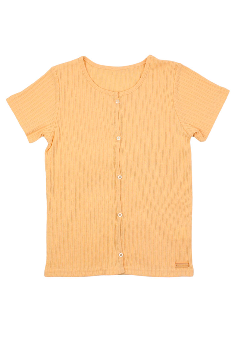 POLERA ALGODÓN NIÑA FICCUS SOUL NARANJO JUNIOR - 1