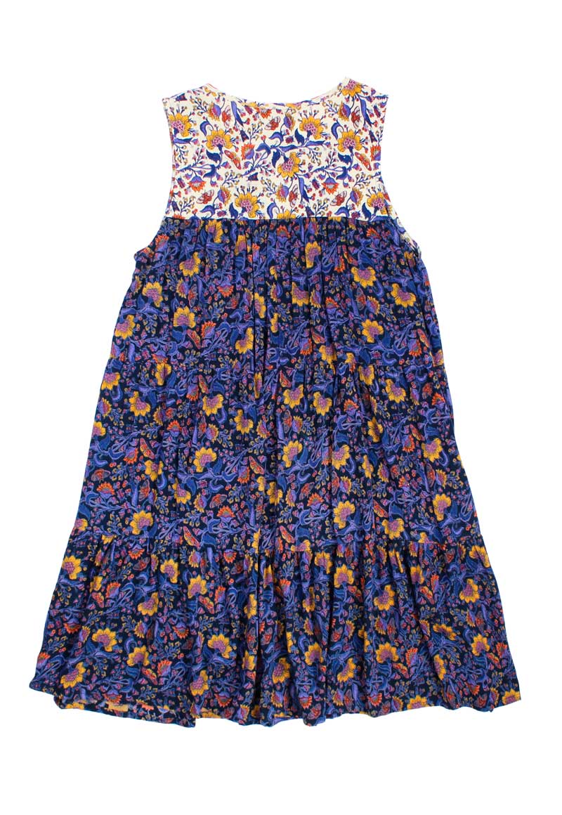 VESTIDO NIÑA FICCUS AZUL INGENIO TEENS - 2