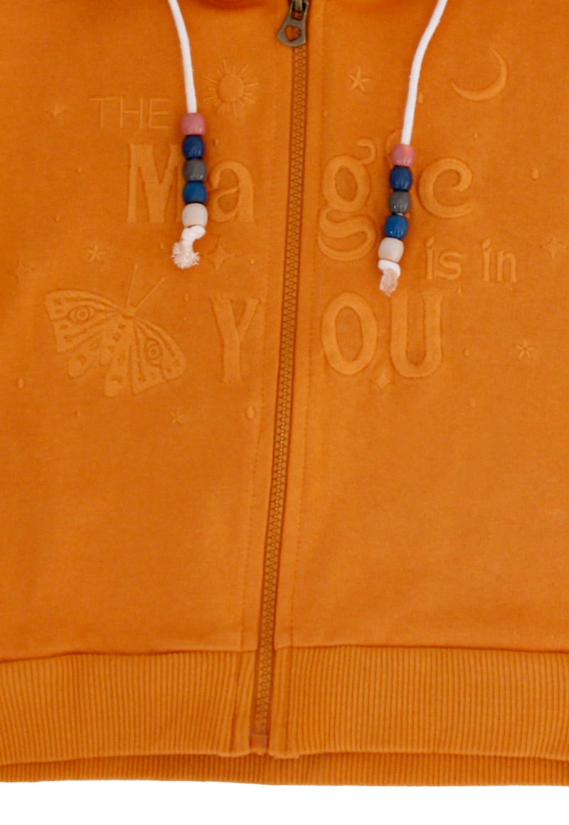 POLERÓN ALGODÓN NIÑA FICCUS CRAFT AMARILLO JUNIOR - 3