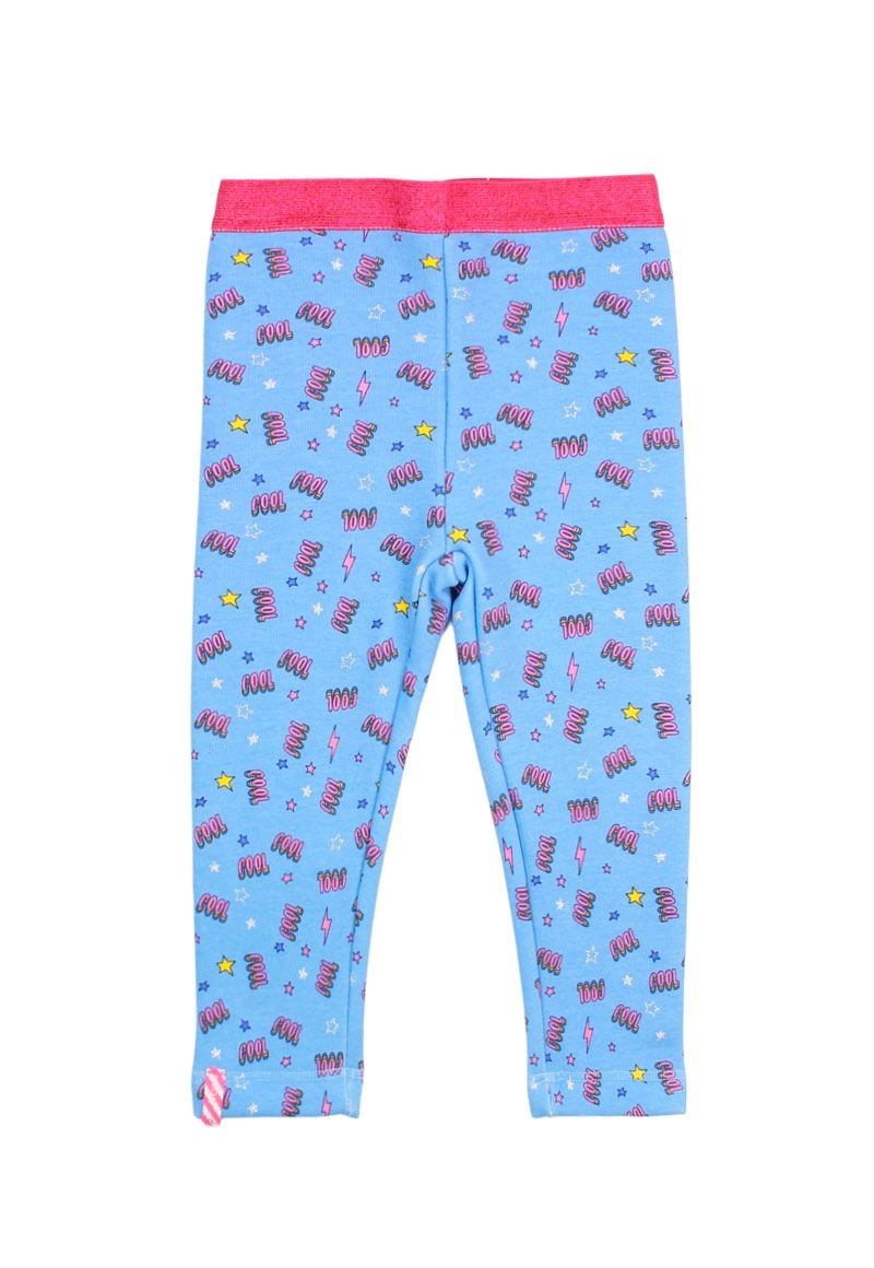 LEGGINGS NIÑA FICCUS CELESTE POWER BEBÉ - 1