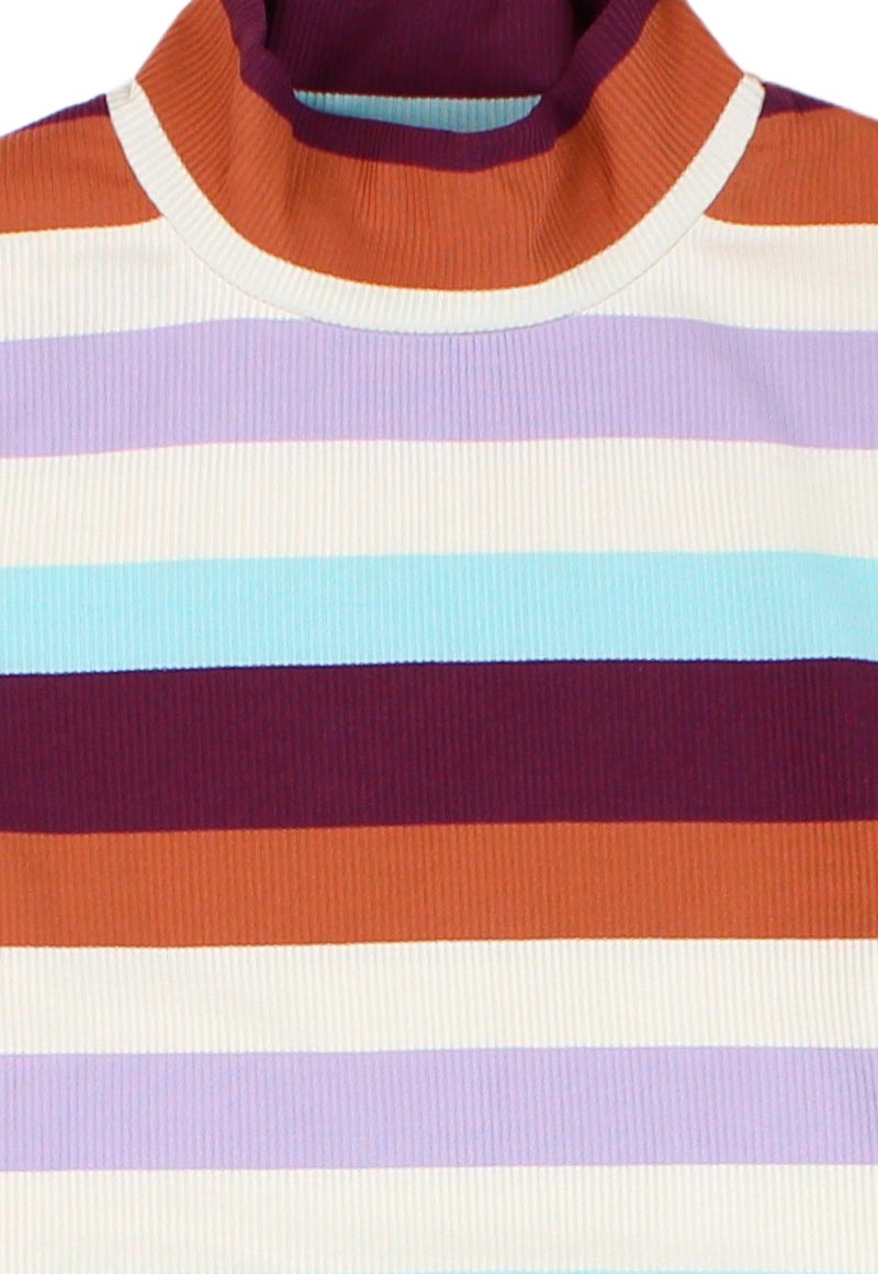 POLERA NIÑA LIKE IT FRANJAS NORDIC TEENS BURDEO - 3