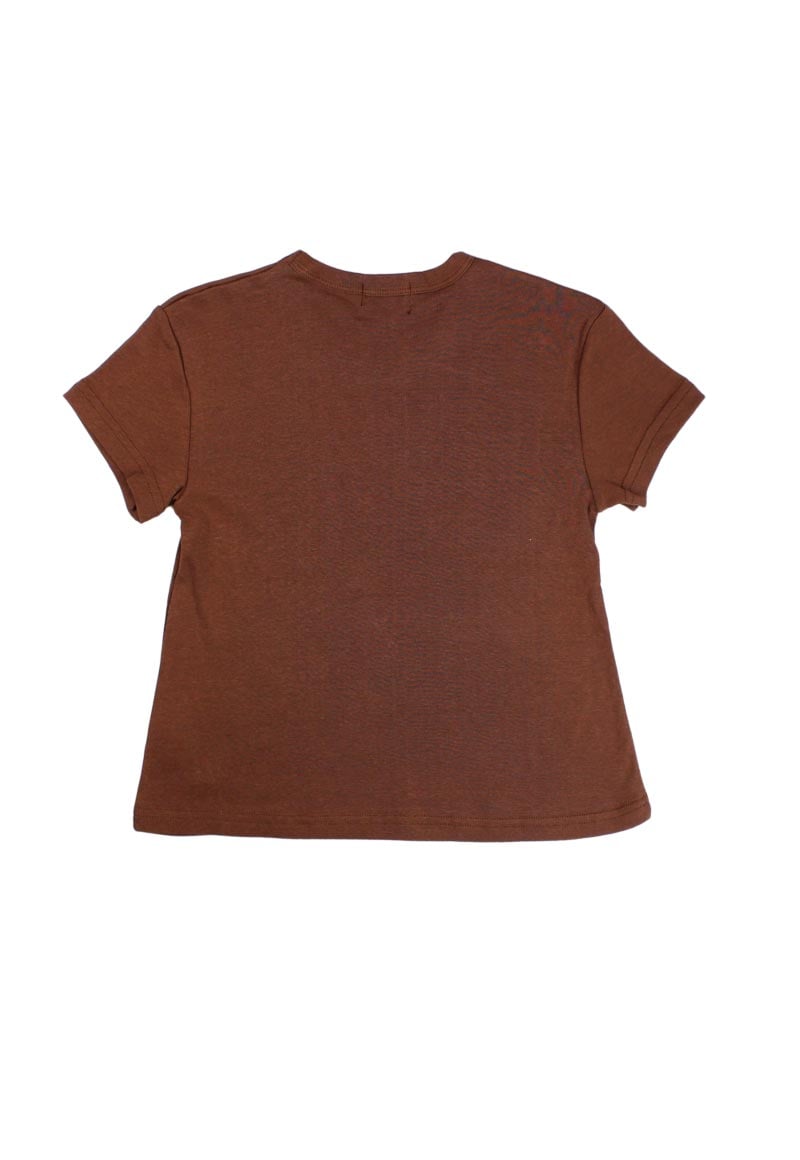 POLERA ALGODÓN NIÑA LIKE IT NORDIC TEENS MARRÓN - 2