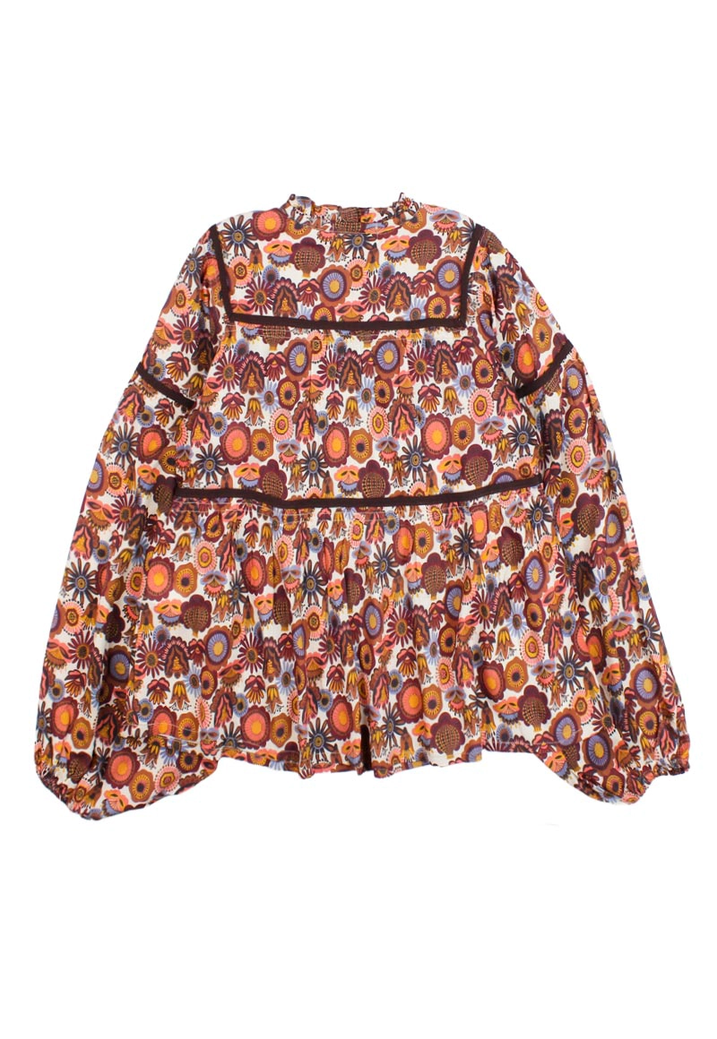 BLUSA NIÑA FICCUS OUTSIDE JUNIOR CAFÉ - 2