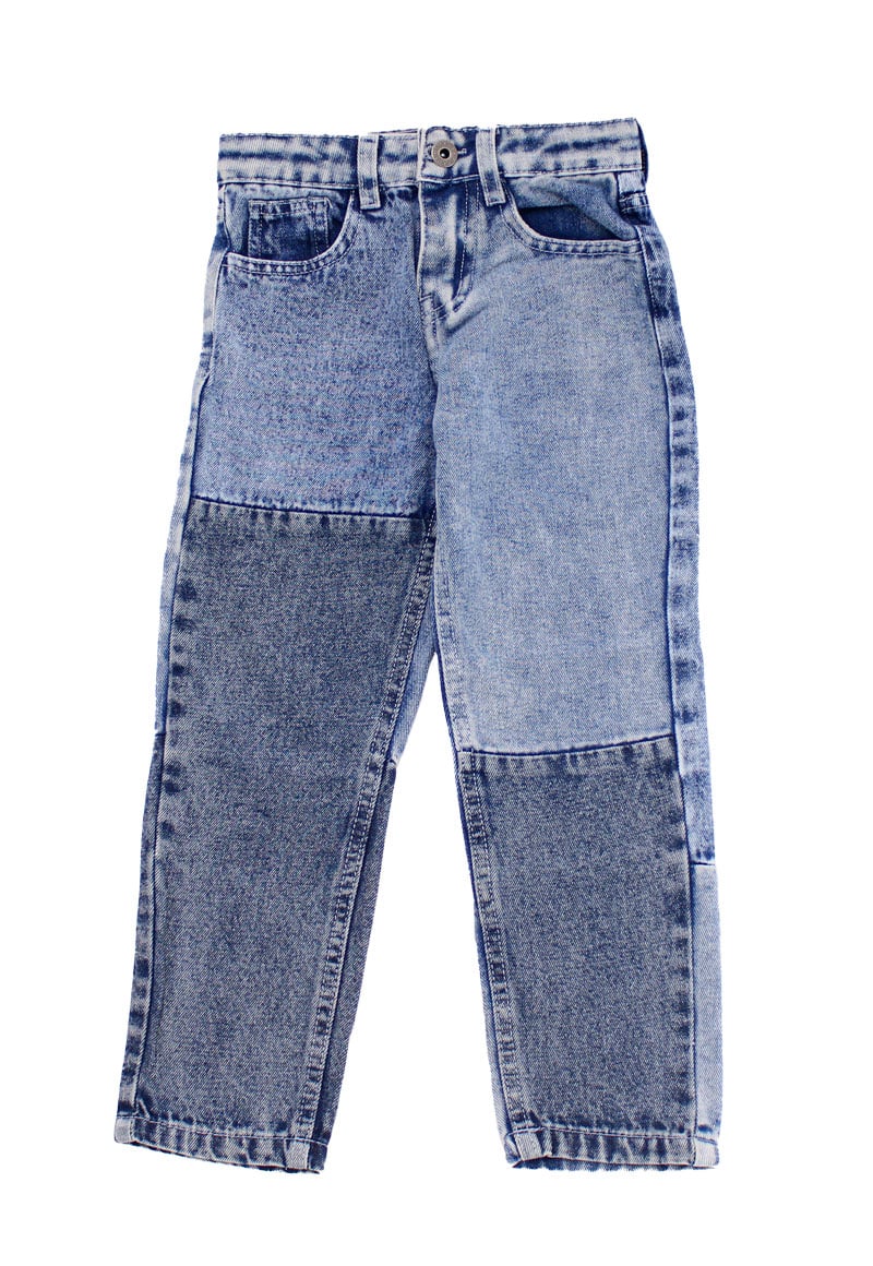 JEAN ALGODÓN NIÑO FICCUS AZUL POWER KIDS 2 A 6 AÑOS - 1