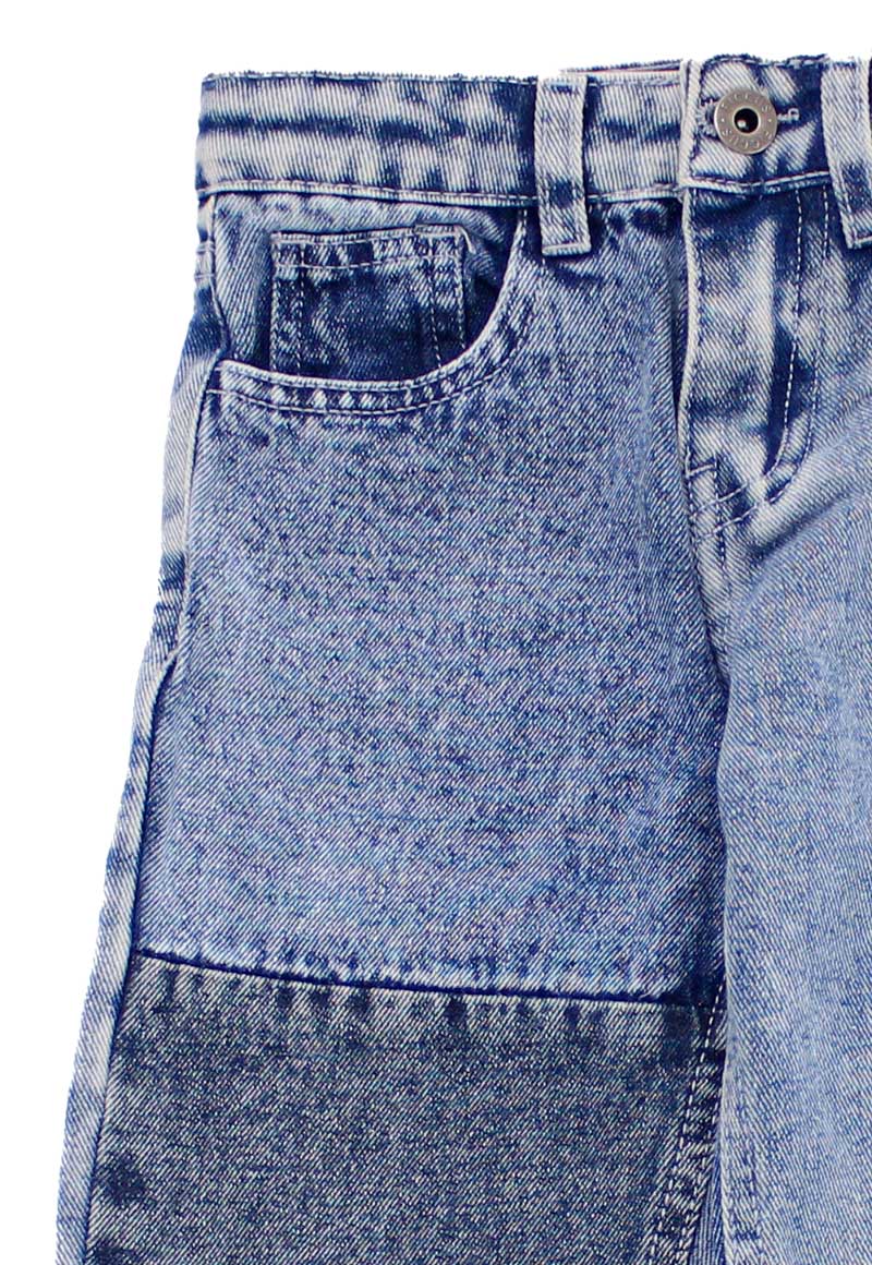 JEAN ALGODÓN NIÑO FICCUS AZUL POWER KIDS 2 A 6 AÑOS - 3