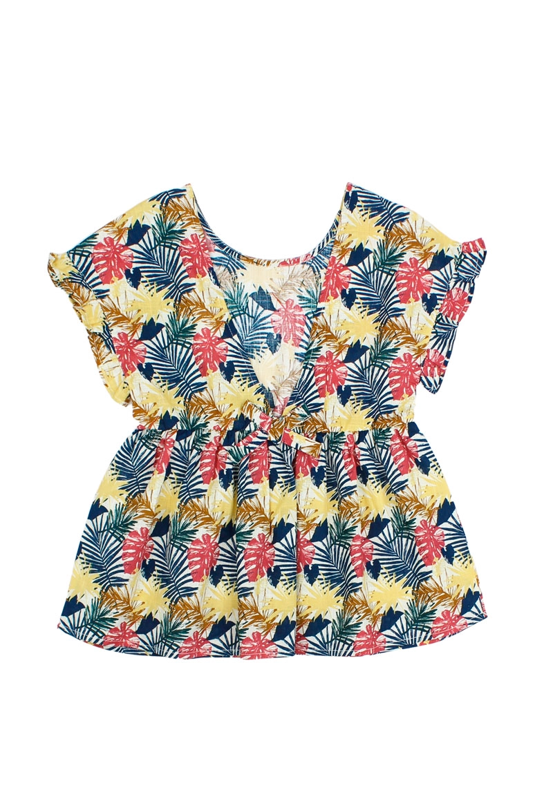 BLUSA ALGODÓN NIÑA FICCUS EARTH JUNIOR CRUDO - 2