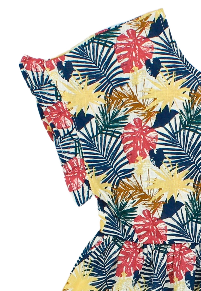 BLUSA ALGODÓN NIÑA FICCUS EARTH JUNIOR CRUDO - 3