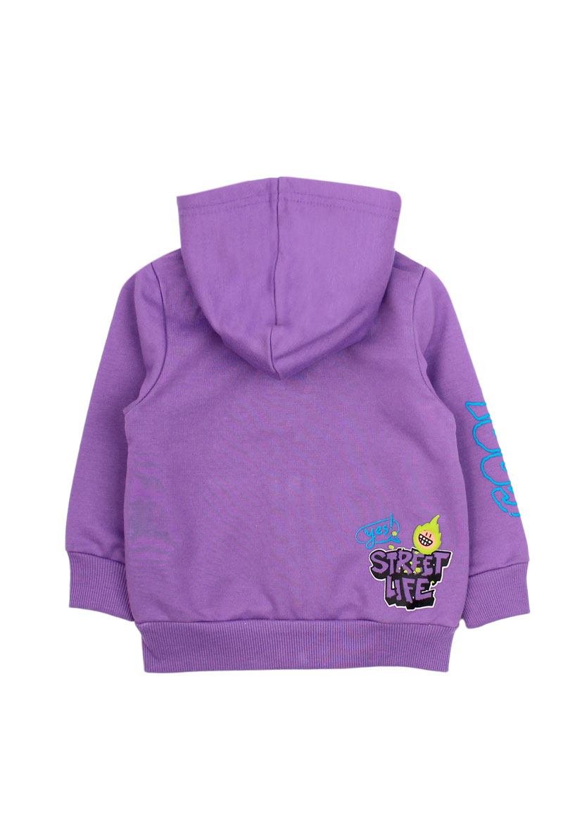 POLERÓN ALGODÓN NIÑO FICCUS GO BEBÉ MORADO - 2