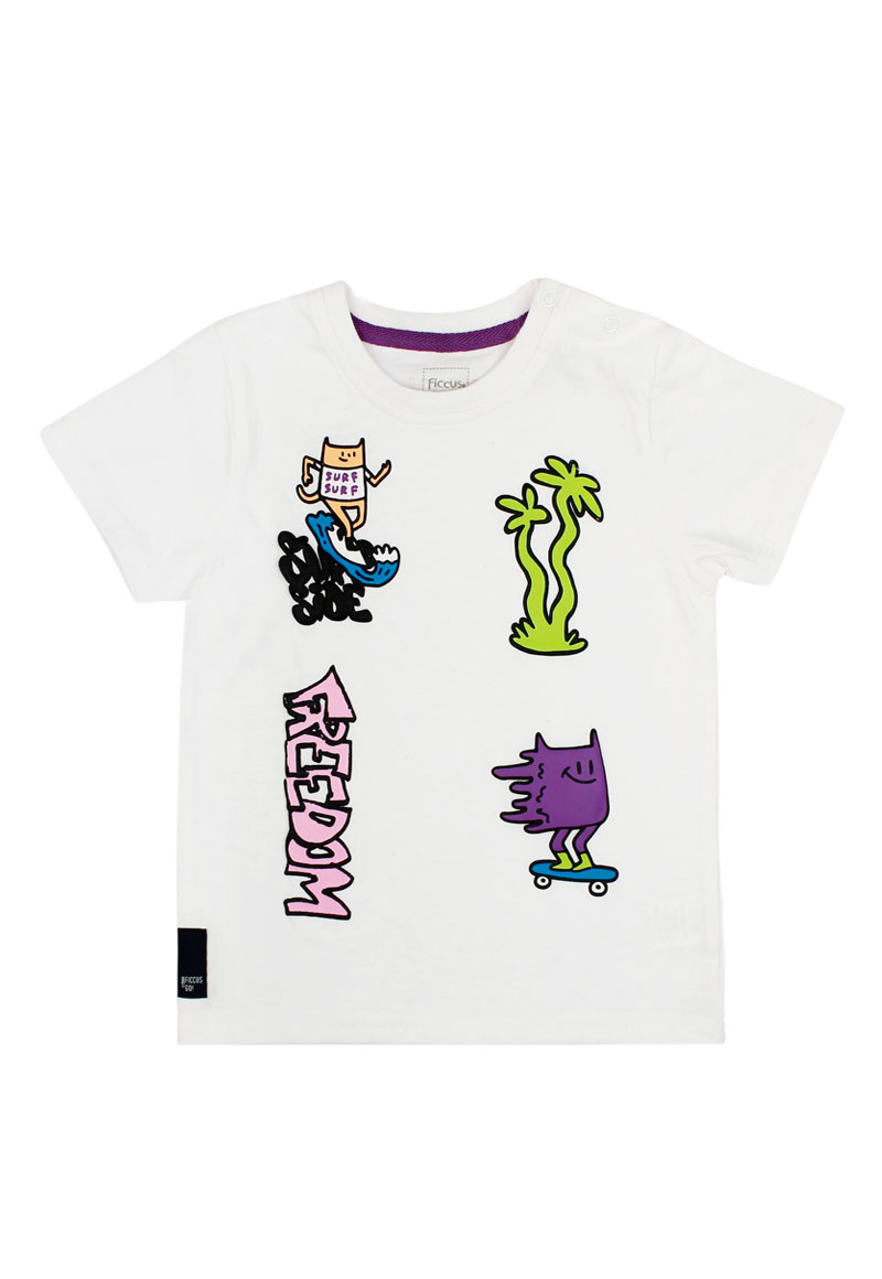POLERA ALGODÓN NIÑO FICCUS GO BEBÉ - 1