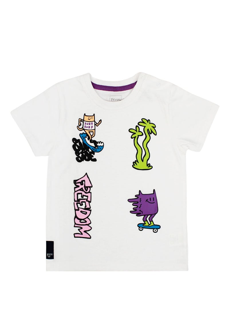 POLERA ALGODÓN NIÑO FICCUS GO BEBÉ - 1