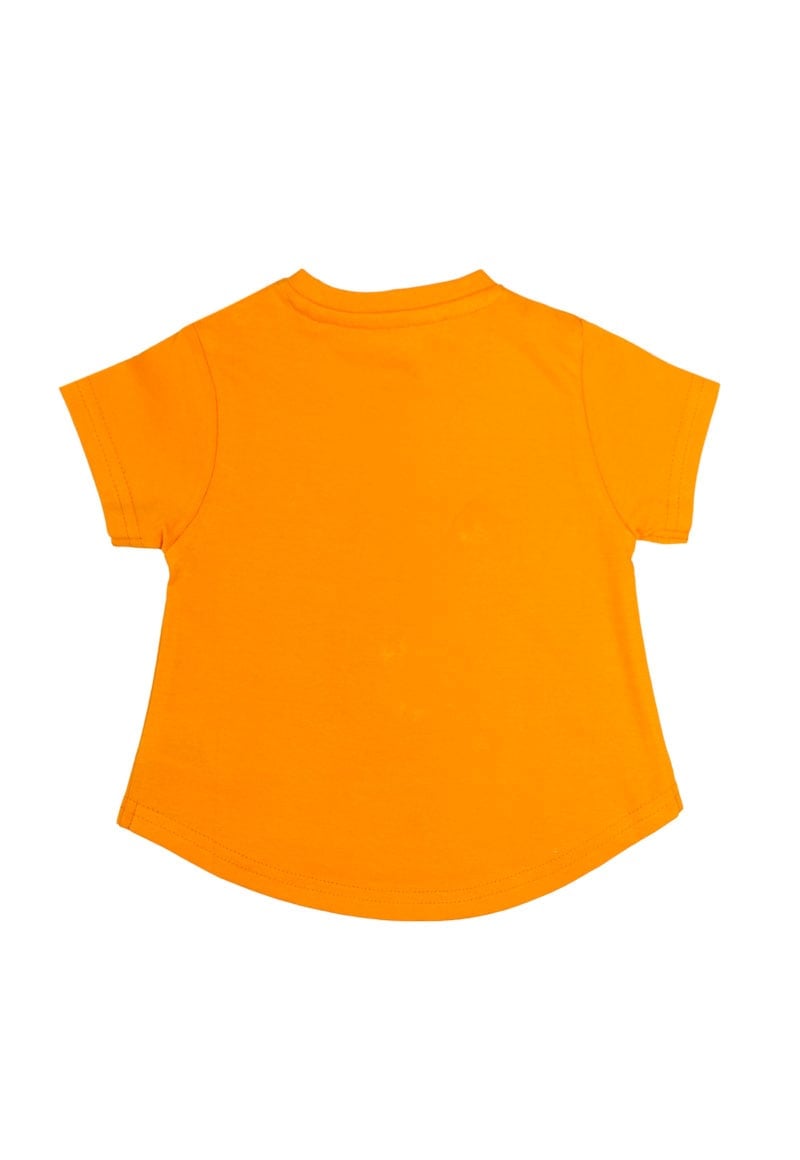 POLERA ALGODÓN NIÑA FICCUS GO BEBÉ NARANJO - 2