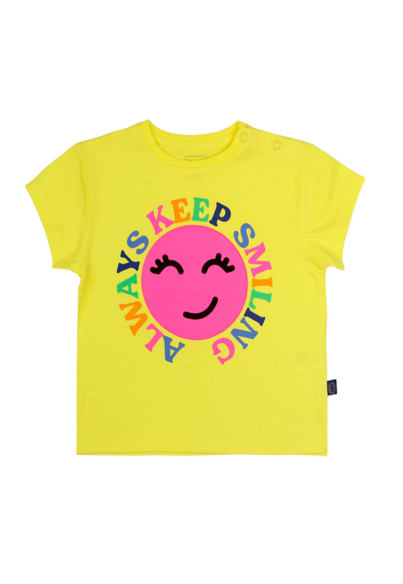 POLERA ALGODÓN NIÑA FICCUS GO BEBÉ AMARILLO - 1