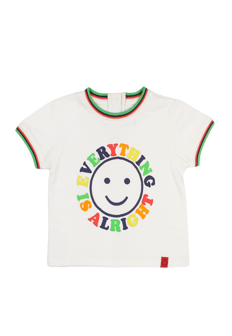POLERA ALGODÓN NIÑA FICCUS RIB GO KIDS CRUDO - 1