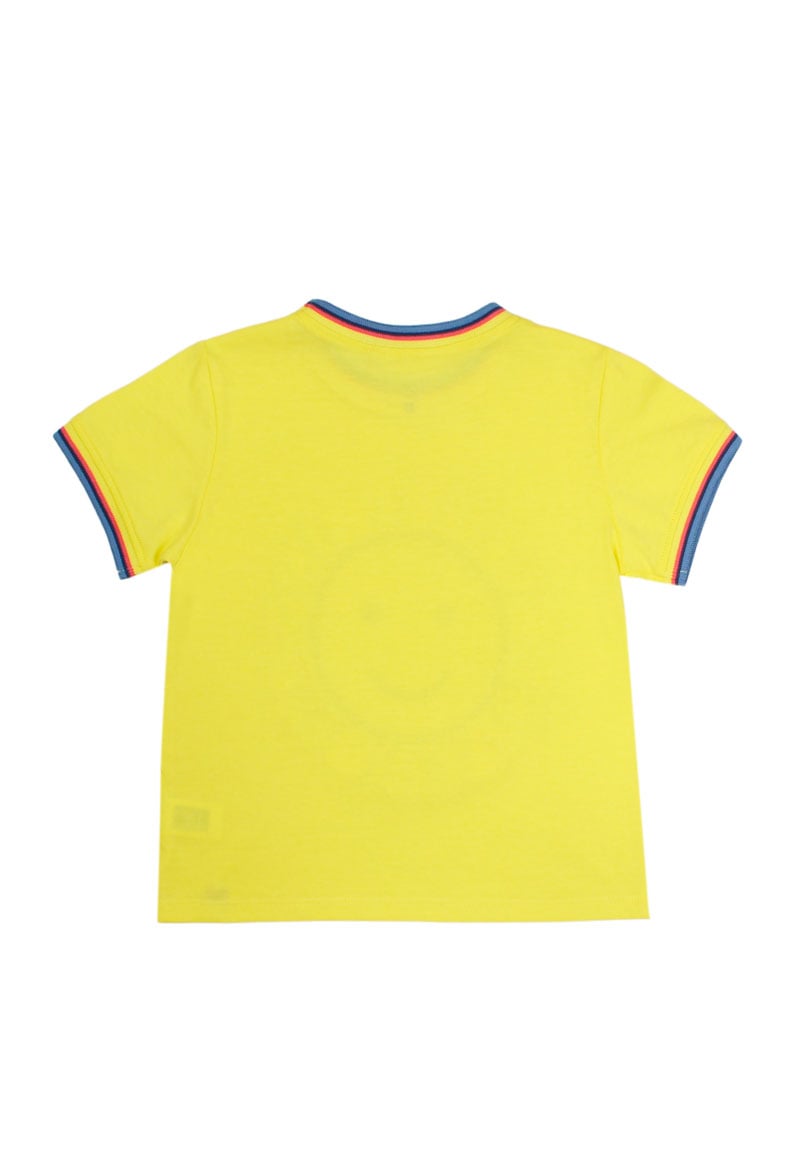 POLERA ALGODÓN NIÑA FICCUS RIB GO KIDS AMARILLO - 2
