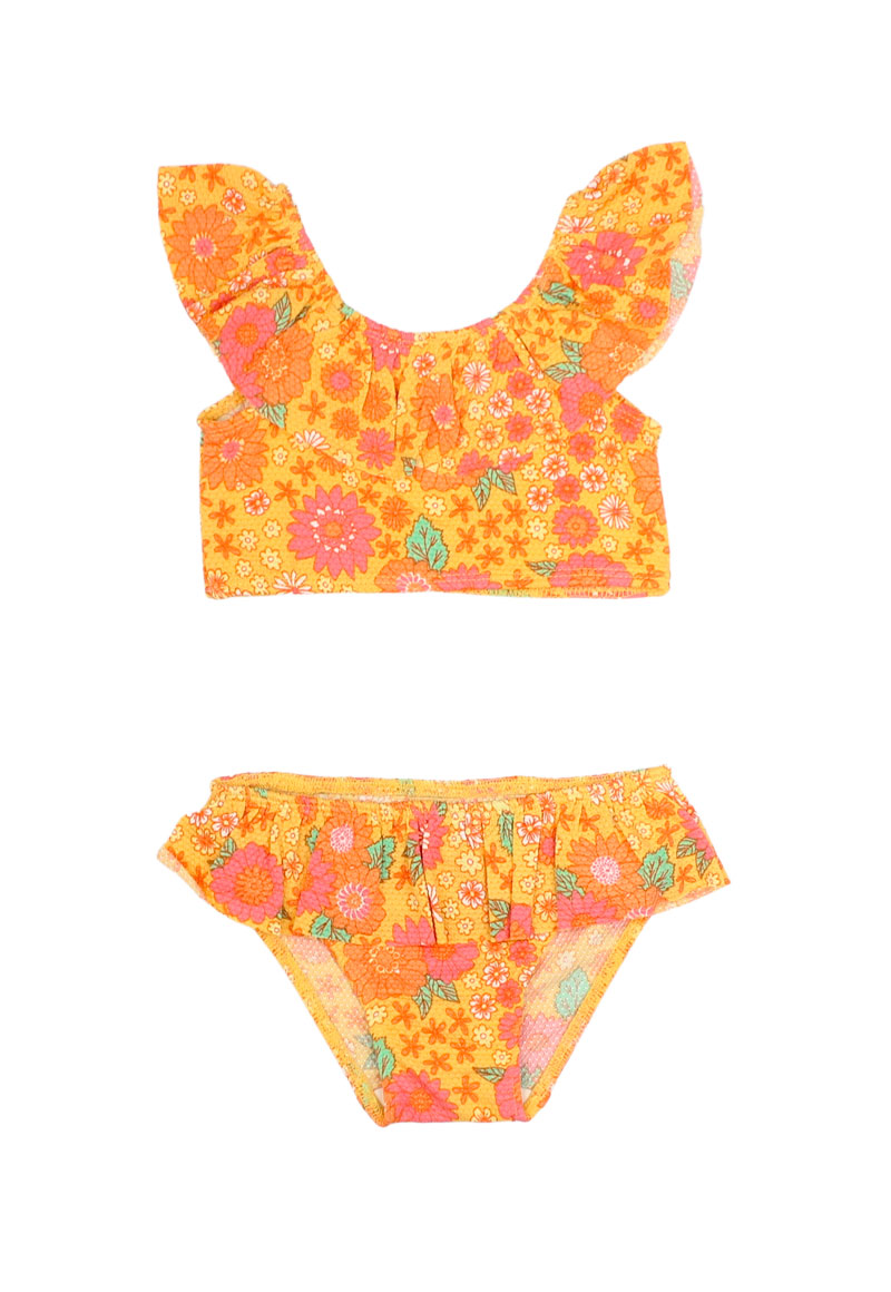 TRAJE DE BAÑO NIÑA FICCUS ROSADO OASIS BEBÉ - 1