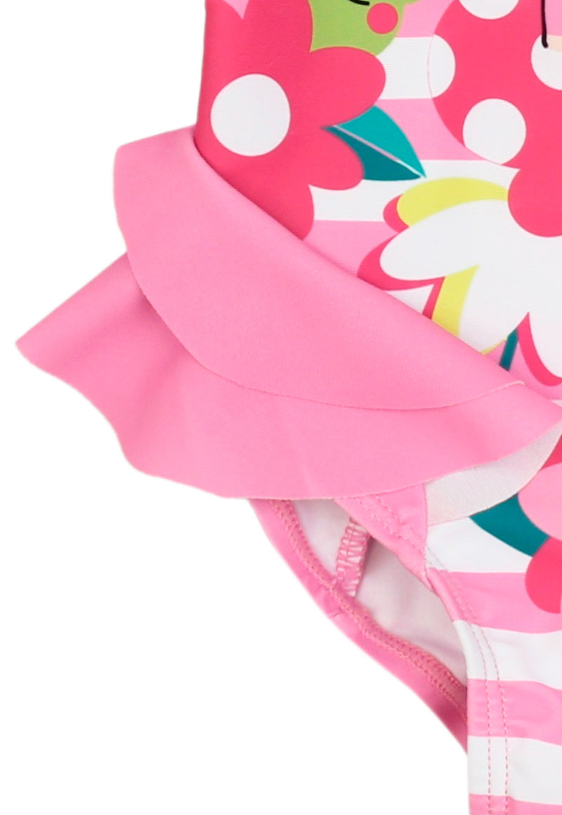 TRAJE DE BAÑO NIÑA FICCUS ROSADO GO BEBÉ - 3