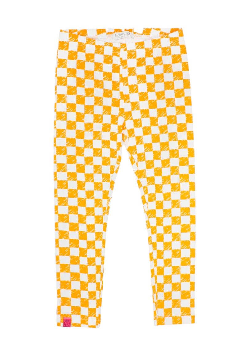 LEGGINGS ALGODÓN NIÑA FICCUS NARANJO GO KIDS - 1
