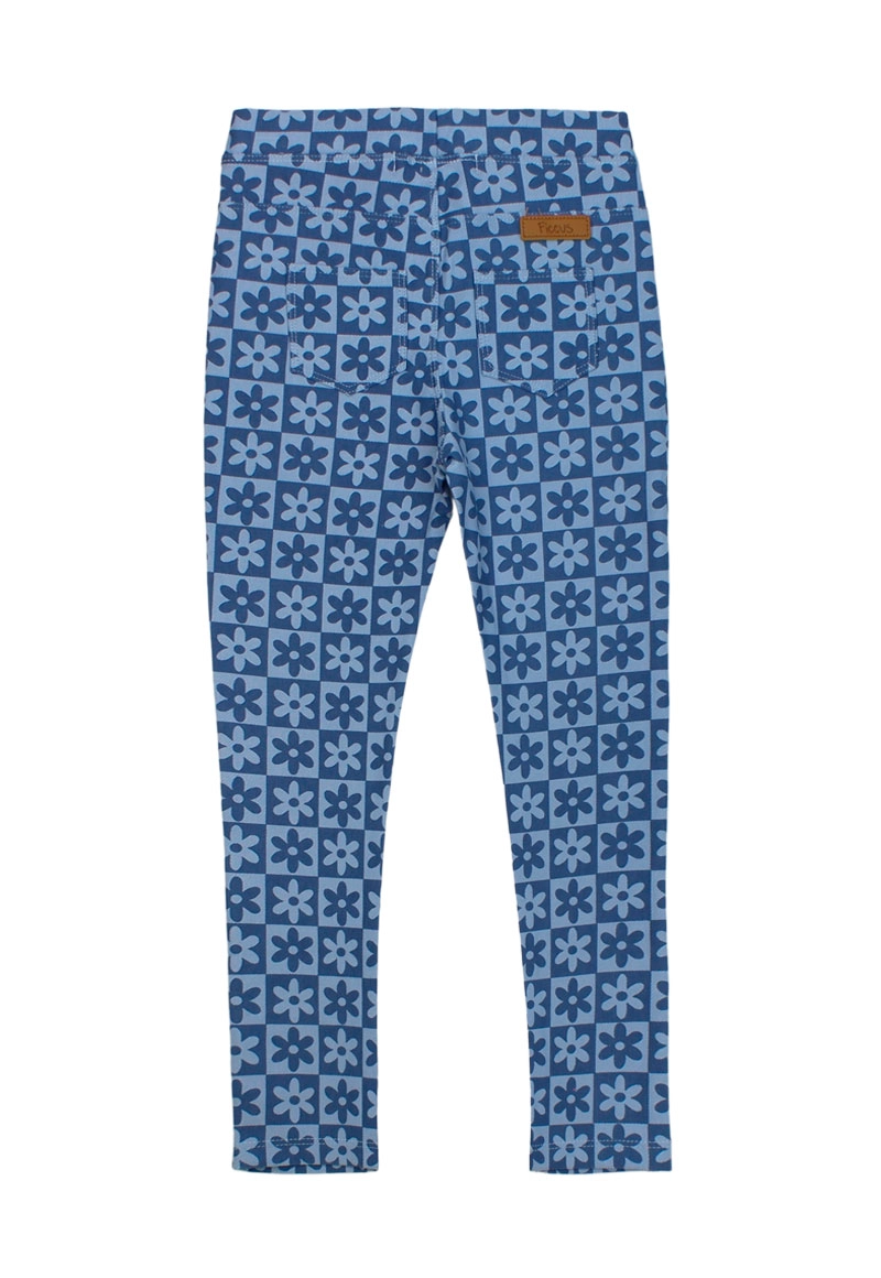 LEGGINGS ALGODÓN NIÑA FICCUS AZUL OASIS JUNIOR - 2