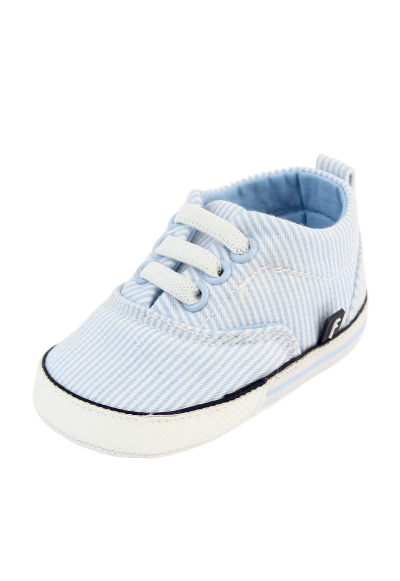 ZAPATILLAS NIÑO FICCUS CASUALES AZUL NEWBORN BEBÉ - 1