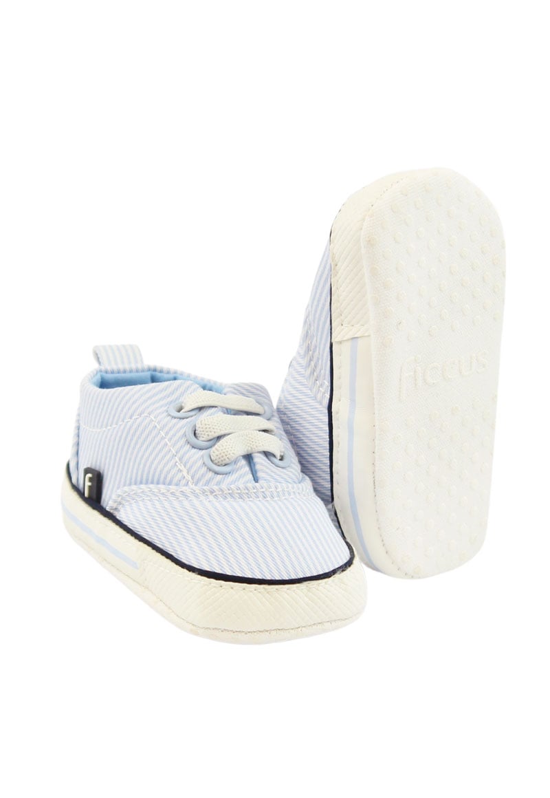 ZAPATILLAS NIÑO FICCUS CASUALES AZUL NEWBORN BEBÉ - 3