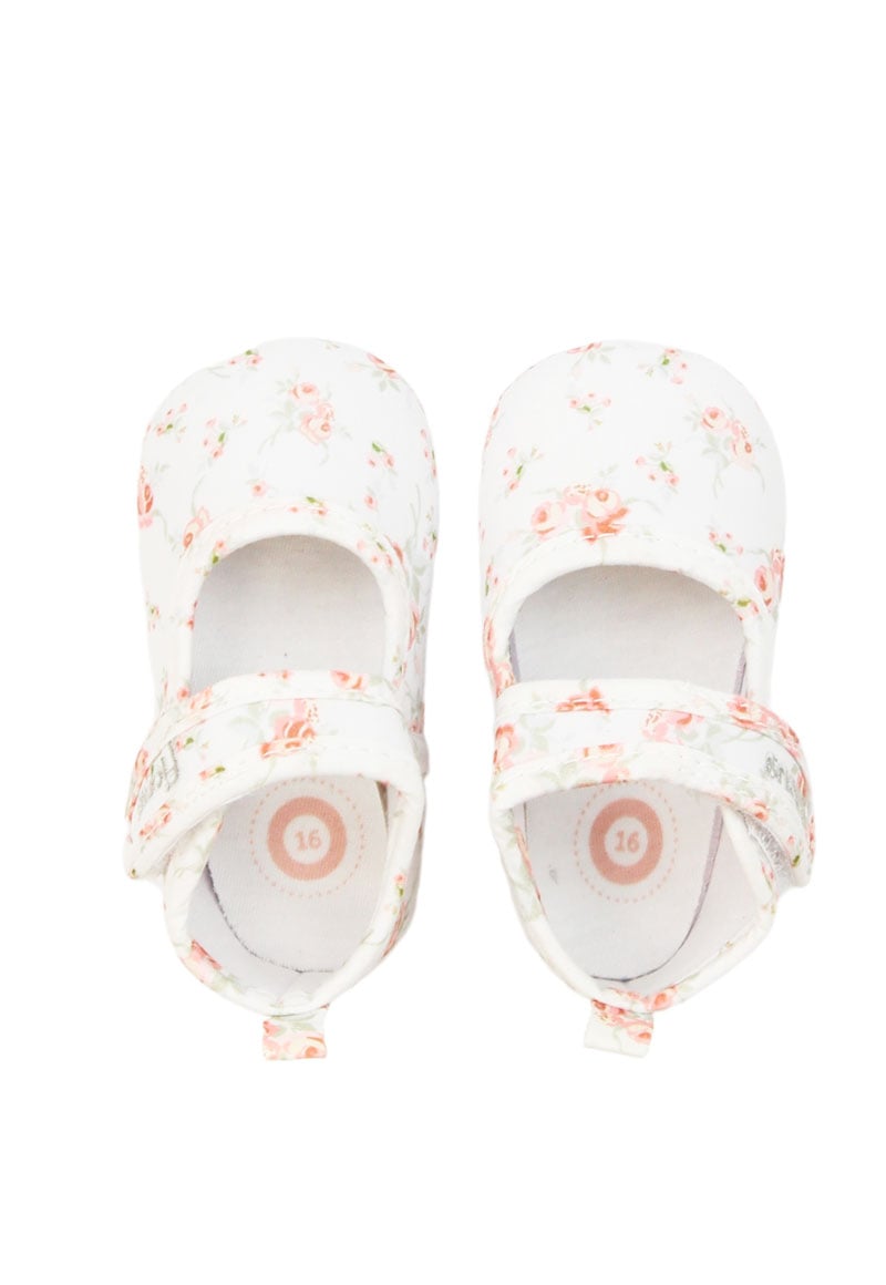ZAPATO NEWBORN BEBÉ NIÑA CRUDO (15 - 18) - 2