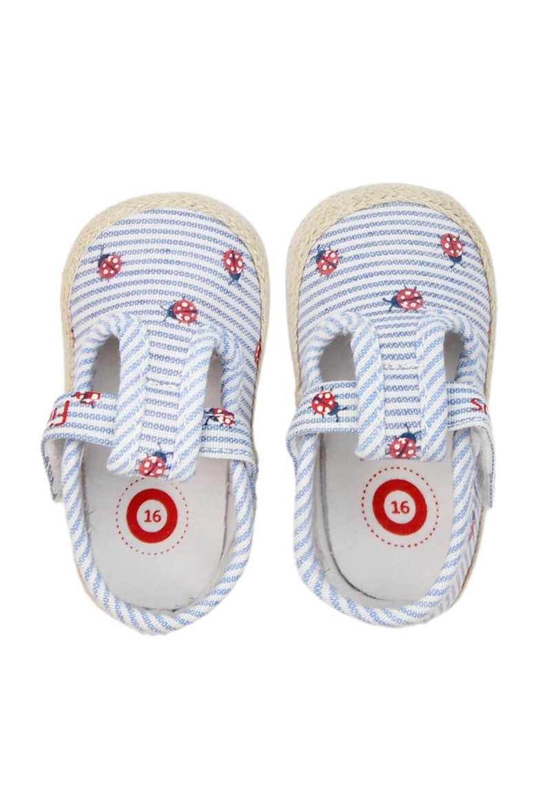 ZAPATO NEWBORN BEBÉ NIÑA DENIM (15 - 18) - 2