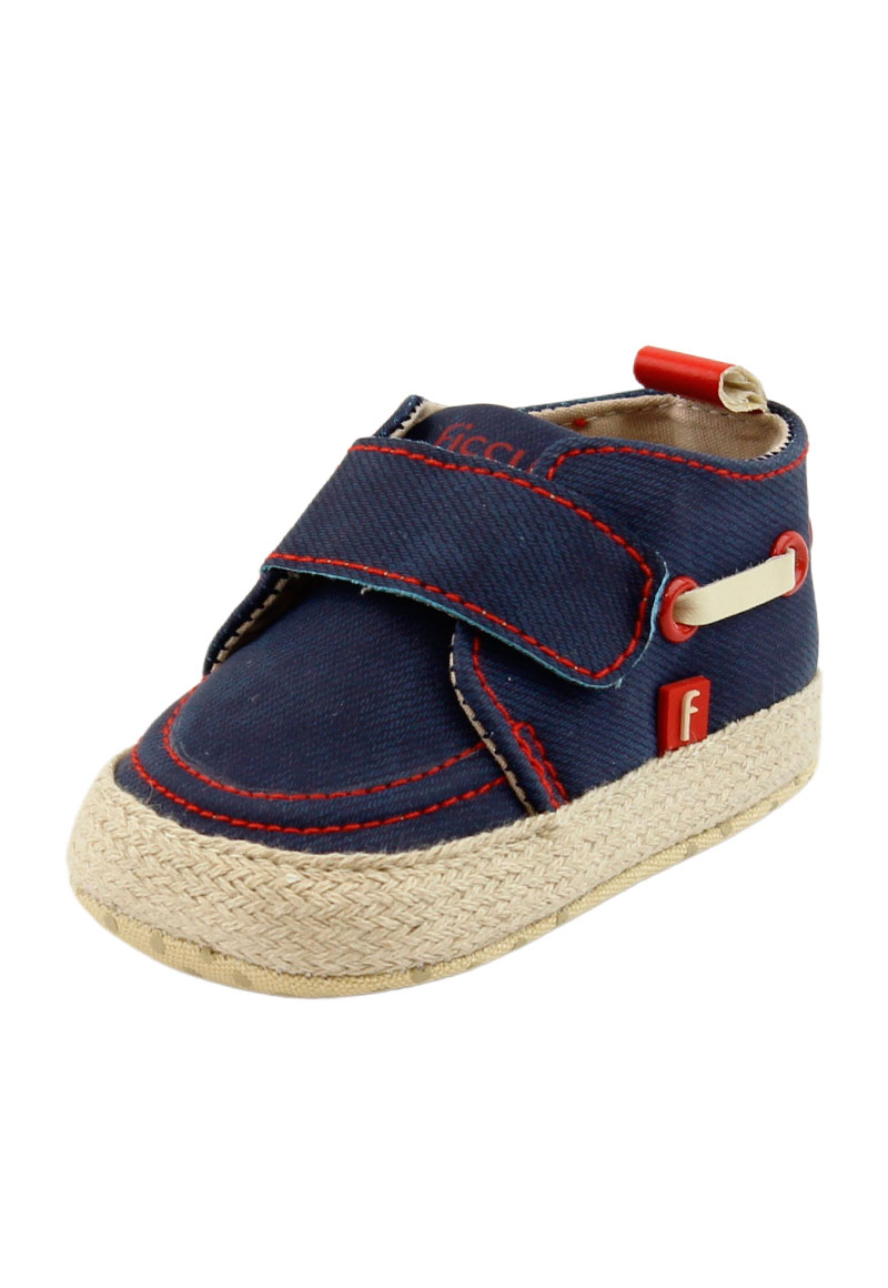 MOCASÍN NEWBORN BEBÉ NIÑO AZUL (15 - 18) - 1