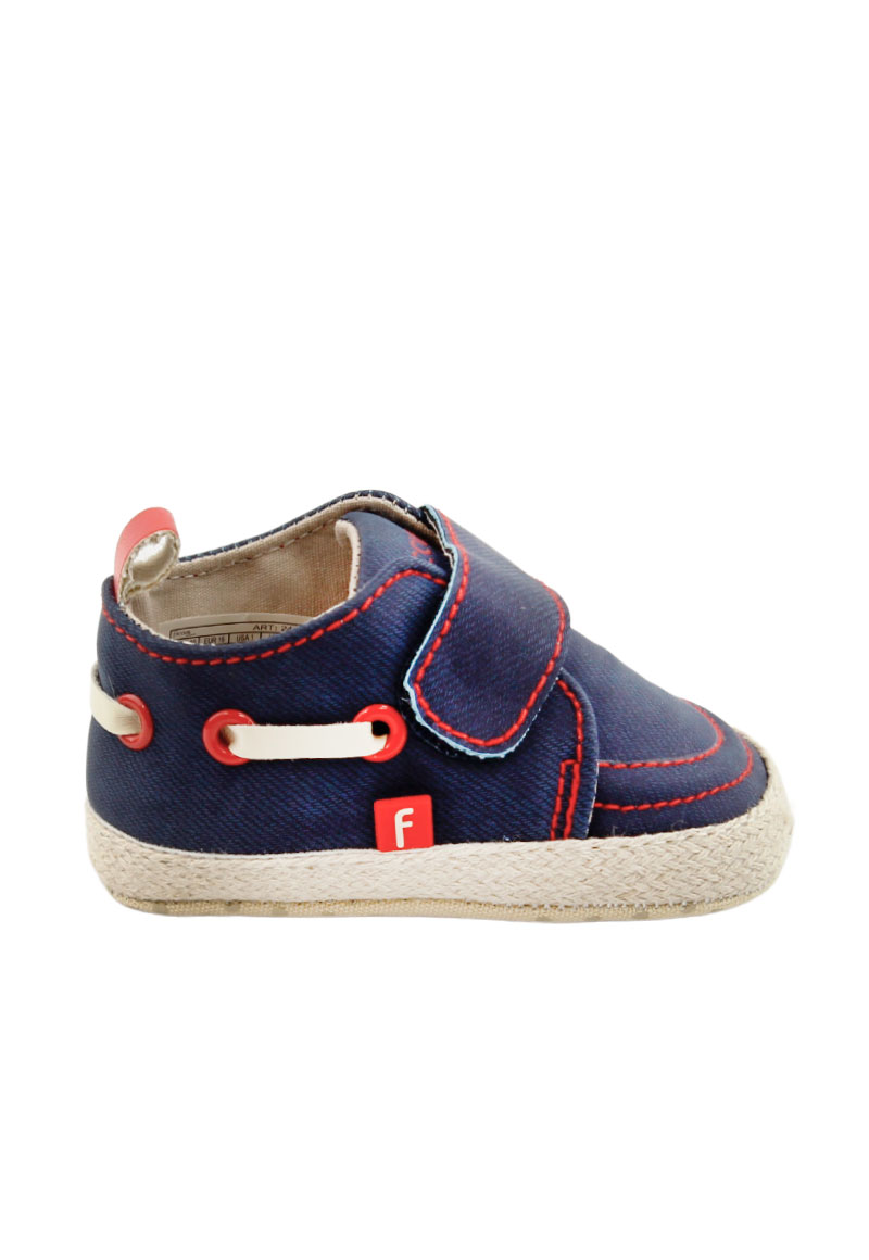 MOCASÍN NEWBORN BEBÉ NIÑO AZUL (15 - 18) - 4