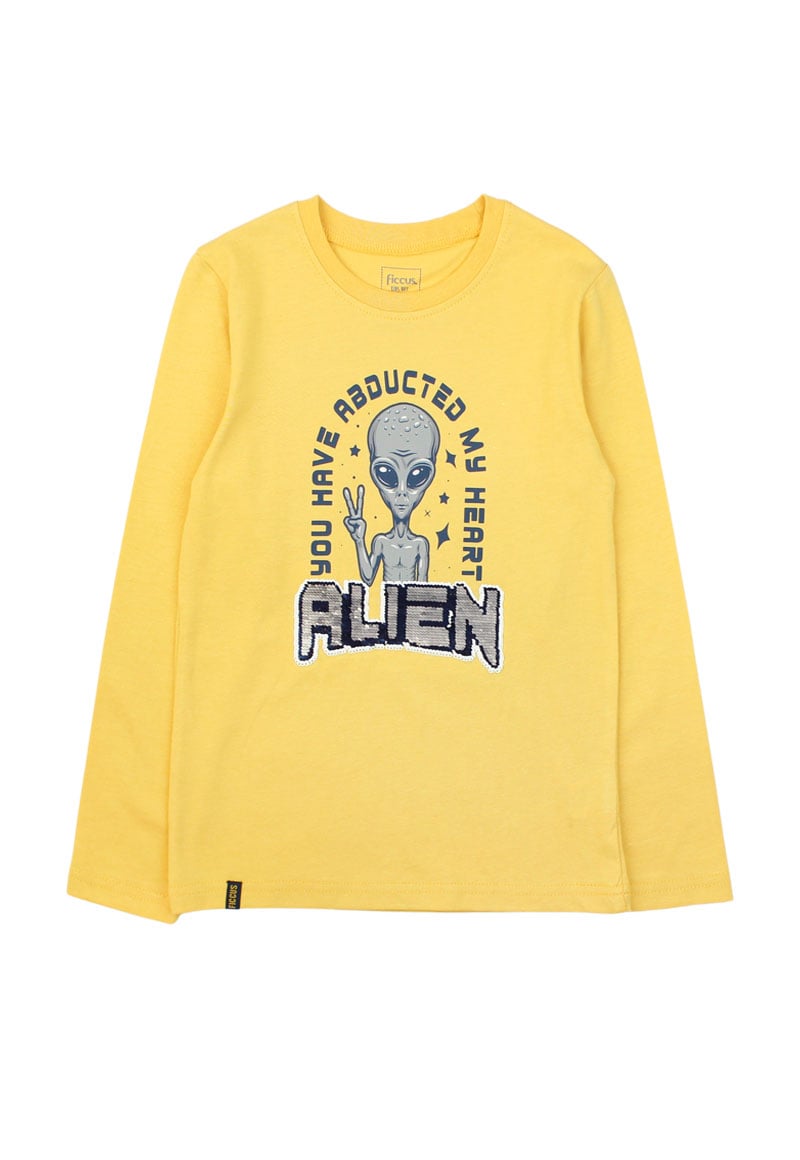 POLERA DAY TO DAY AMARILLO FICCUS - 1